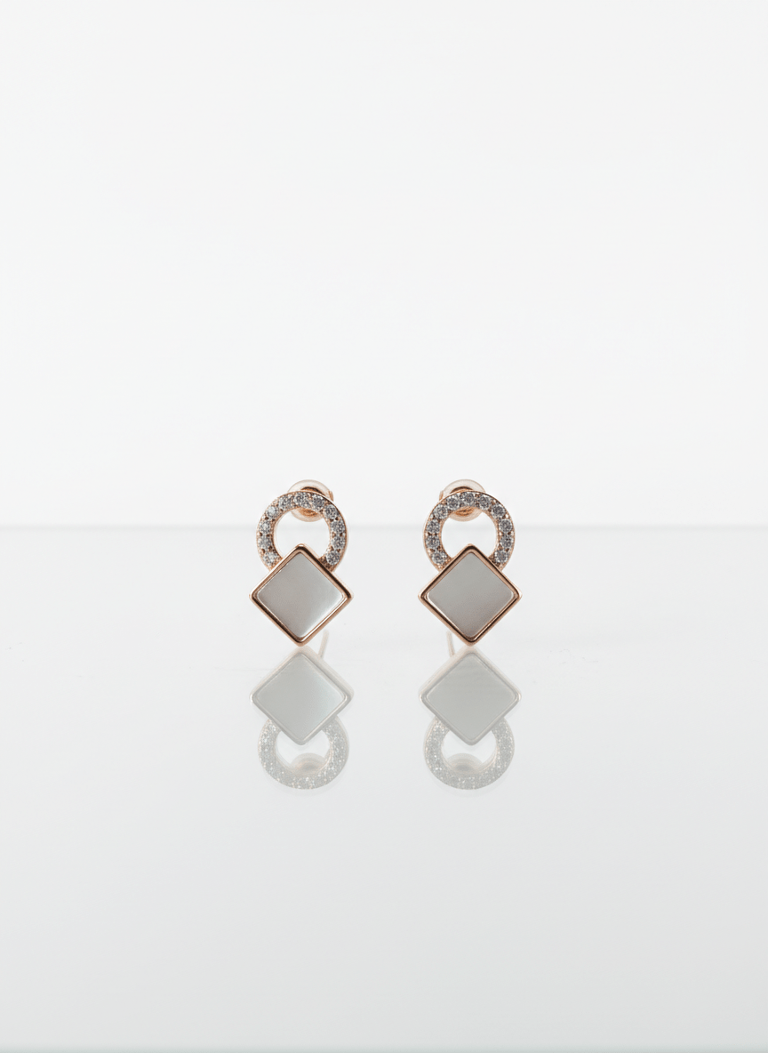 BLX_Master_1080_Direct-Front-1.png BHU-LAXMI Luna Geo Diamond Studs Earring - Image 1