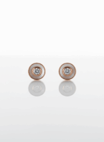 BHU-LAXMI Halo Dot Diamond Studs Earring