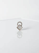 BHU-LAXMI Luna Geo Diamond Studs Earring - Image 2
