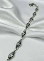 BHU-LAXMI Eternity Link Stone Anklet - Image 4