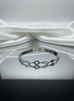 BHU-LAXMI Midnight Infinity Grace Bracelet