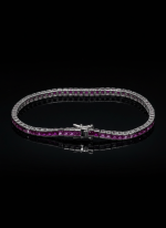 BHU-LAXMI Velvet Ruby Bracelet
