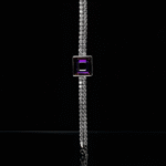 BHU-LAXMI Violet Halo Bracelet