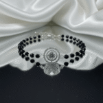 BHU-LAXMI Noir Halo Charm Bracelet