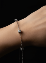 BHU-LAXMI Stardust Duo Chain Bracelet - Image 5
