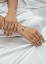 BHU-LAXMI Sapphire Majesty Bracelet - Image 3