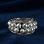 BHU-LAXMI Pearl Royale Silver Ring