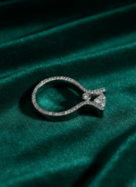 BHU-LAXMI Aurora Promise Silver Ring - Image 3