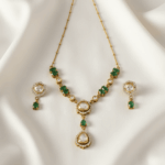 BHU-LAXMI Emerald Noor Diamond Set
