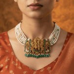 BHU-LAXMI Rajsi Lakshmi Pearl Haar - Image 4