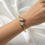 BHU-LAXMI Noor Twin Diamond Cuff - Image 3