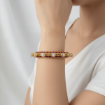 BHU-LAXMI Ruby Noor Royal Bangle - Image 3