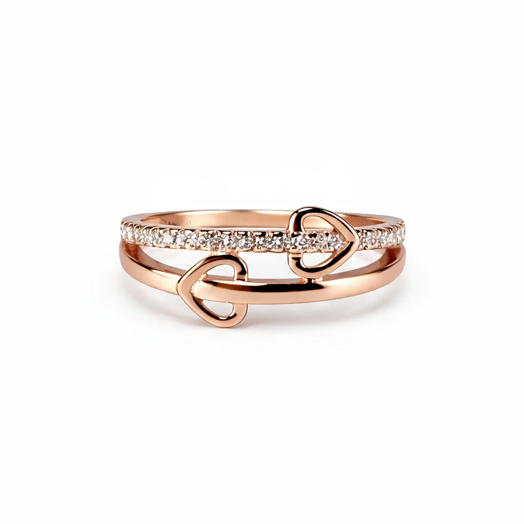 pro12-front-view.webp BHU-LAXMI Forever Love Silver Ring - Image 1