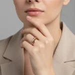 BHU-LAXMI Forever Love Silver Ring - Image 3