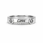 BHU-LAXMI Love Silver RING
